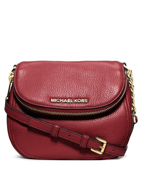 michael kors bedford leather flap crossbody bag|Michael Kors bedford duffle satchel.